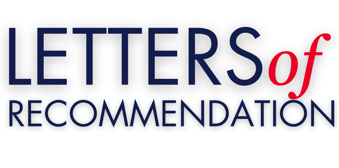 letters of recommendation graphic